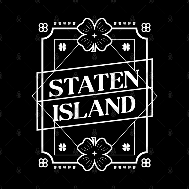 Staten Island New York NY Vintage Fancy NYC retro by euheincaio