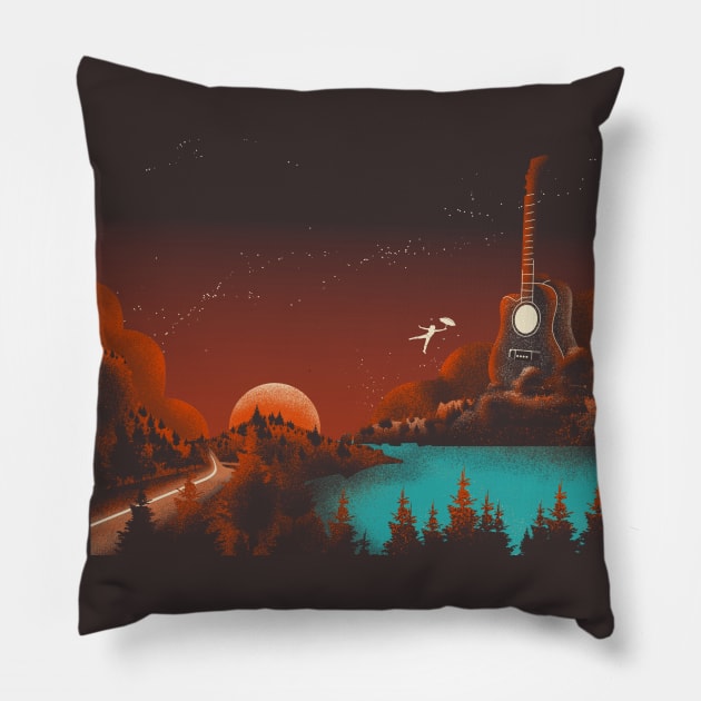 The sun has set Pillow by Alsiqcreativeart