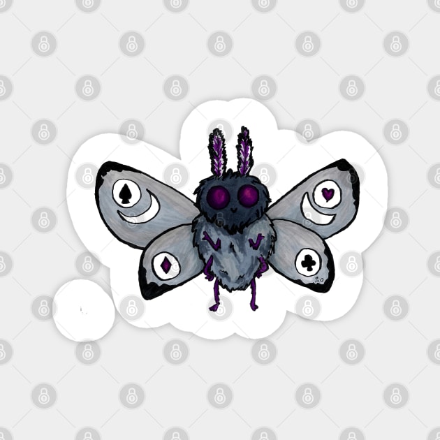 Ace Mothman Magnet by jazmynmoon