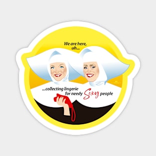 Collecting nuns Magnet