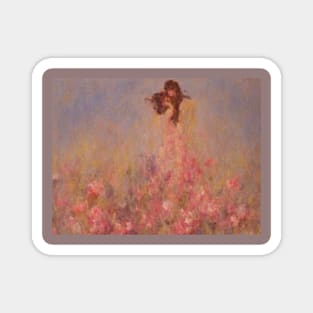 Monet Inspired Love Magnet