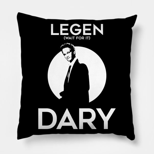 barney stinson Pillow by islandersgraphics