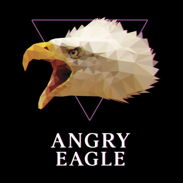 Angry eagle by Jackson Lester