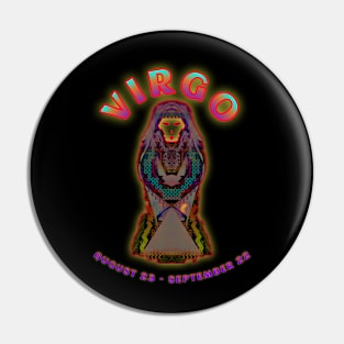 Virgo 1b Black Pin