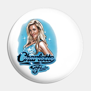 Charlotte Flair Airbrush Pin