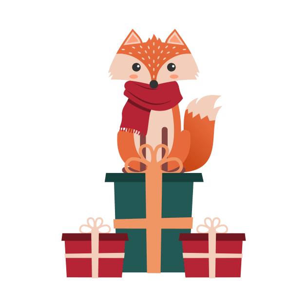 Merry Christmas Fox by everinseason