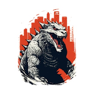 Godzilla Design T-Shirt