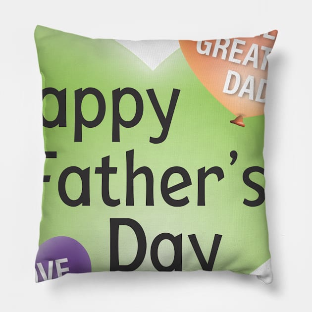 Happy birthday dad Pillow by Empresa International