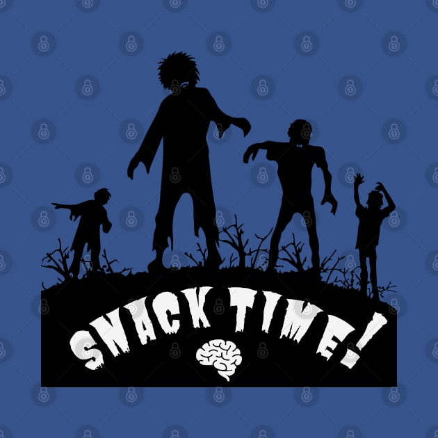 Snack time for zombies by Frolic and Larks