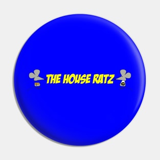 The House Ratz Yellow Logo Pin