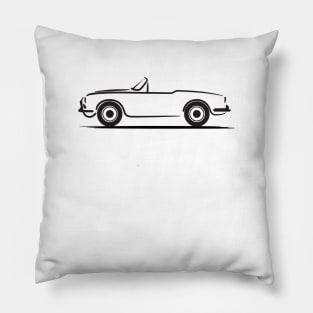 Alfa Romeo Giulia Spider Veloce Black Pillow