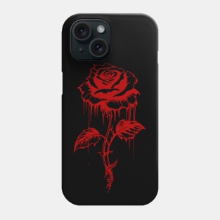 AI Art | Minimalist Melting Flower Phone Case