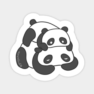 Panda Puddle Magnet