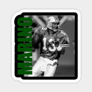 Dan Marino // Retro Aesthetic Fan Art // 80s Magnet