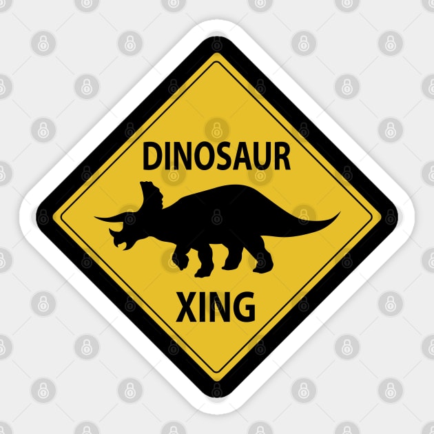 Dinosaur XING - Dinosaurs - Sticker | TeePublic dinosaur-xing-dinosaurs-sticker-teepublic