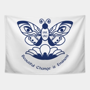 Butterfly FLower Tapestry