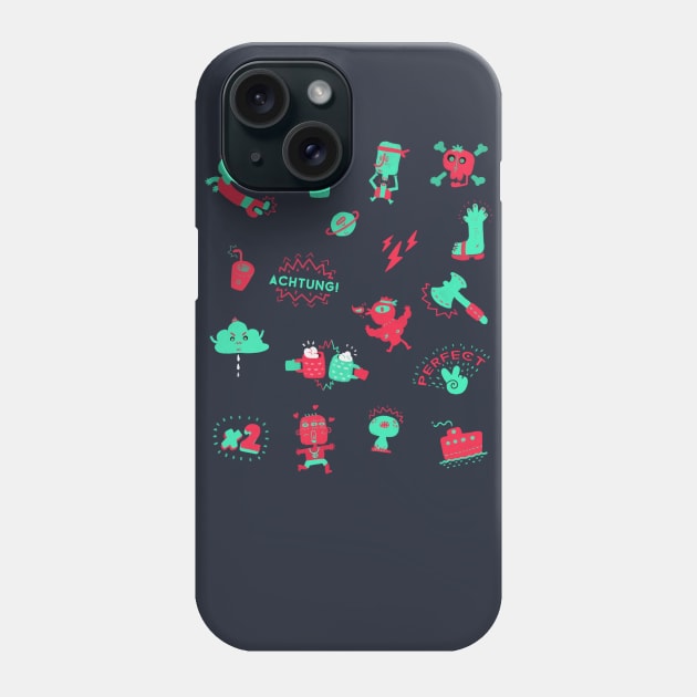 Achtung! Phone Case by muratkalkavan