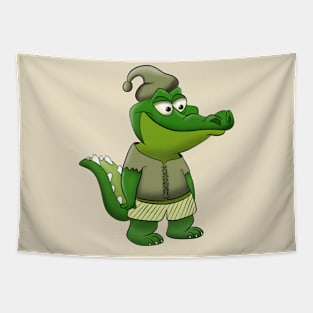 Sleepygator Tapestry