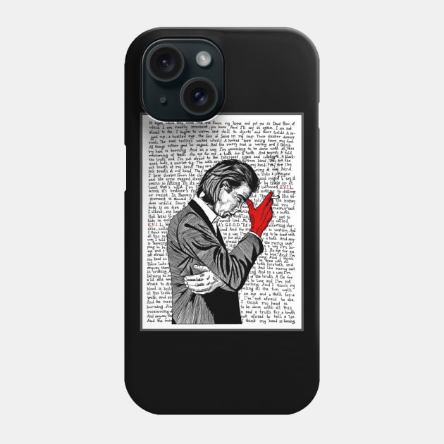 NICK CAVE Phone Case by Kankiku Studio