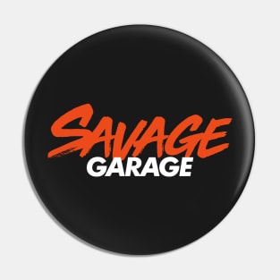 Savage Garage Merch Savage Garage Logo Pin