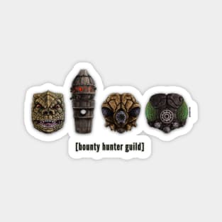 Bounty Hunter Guild Heads Up Magnet