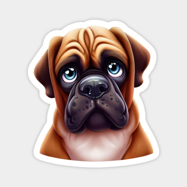 Pawfect Boerboel Magnet by Art By Mojo