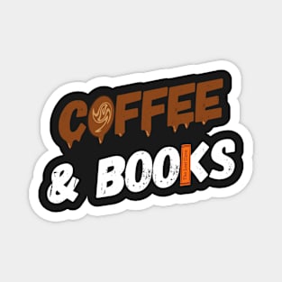 Coffee & Books Magnet