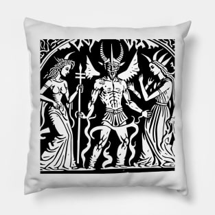 Medieval Daemon #11 Pillow