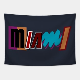 Miami New Logo Tapestry