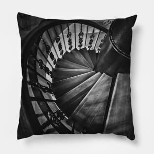 spiral staircase Pillow