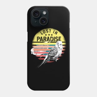 Lost in Paradise Budgies Phone Case