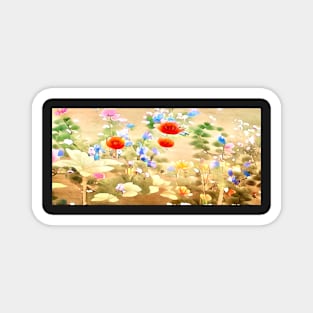 Flower motif #1 Magnet