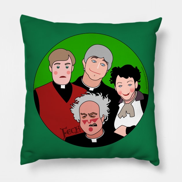 Father Ted Pillow by tuditees