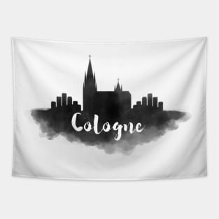 Cologne watercolor Tapestry