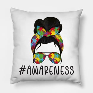 autism awareness diaz Pillow