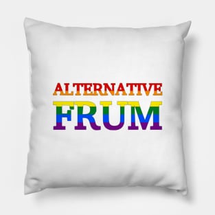 Alternative Frum (Pride Colors) Pillow