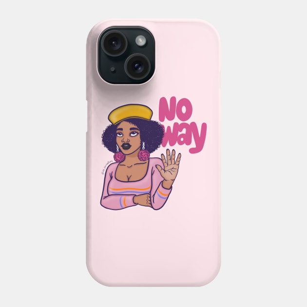 No way Phone Case by @isedrawing