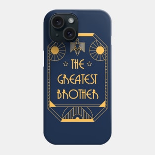 The Greatest Brother - Art Deco Medal of Honor Phone Case