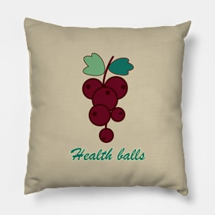 Health blackberry balls Pillow