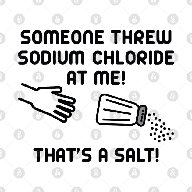 Sodium Chloride by LuckyFoxDesigns