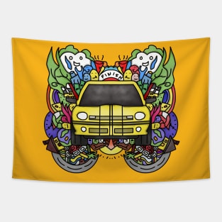 Cars Summer spring Tapestry