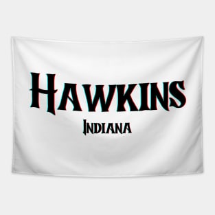 Hawkins Indiana Stranger Things Tapestry