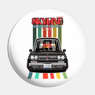 Skyline Hakosuka 2000GTR Pin