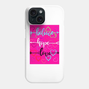 hope and love! Phone Case