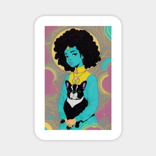 Bleu Goddess Magnet