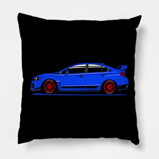 Subie blue classic Pillow