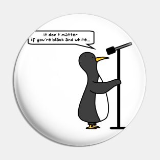 karaoke penguin Pin