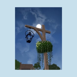 Flowered Lamp Post T-Shirt