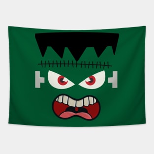 Frankenstein Face Costume Tapestry