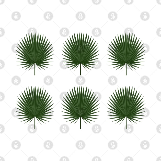 green palm leaves design by Artistic_st